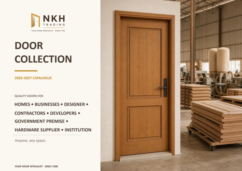NKH Door Collection 2026–2027 catalogue cover