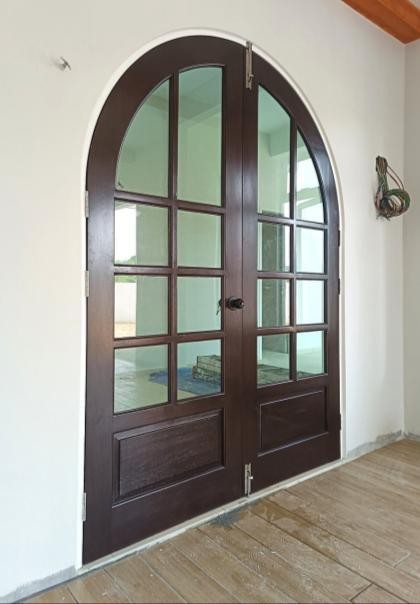 Arched glass door — NKH past project
