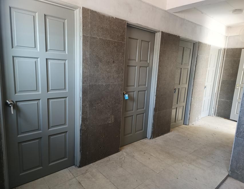 Residential door installation — NKH past project